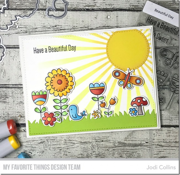 MFT Die-Namics Stanz & Stempel Set - Beautiful Day